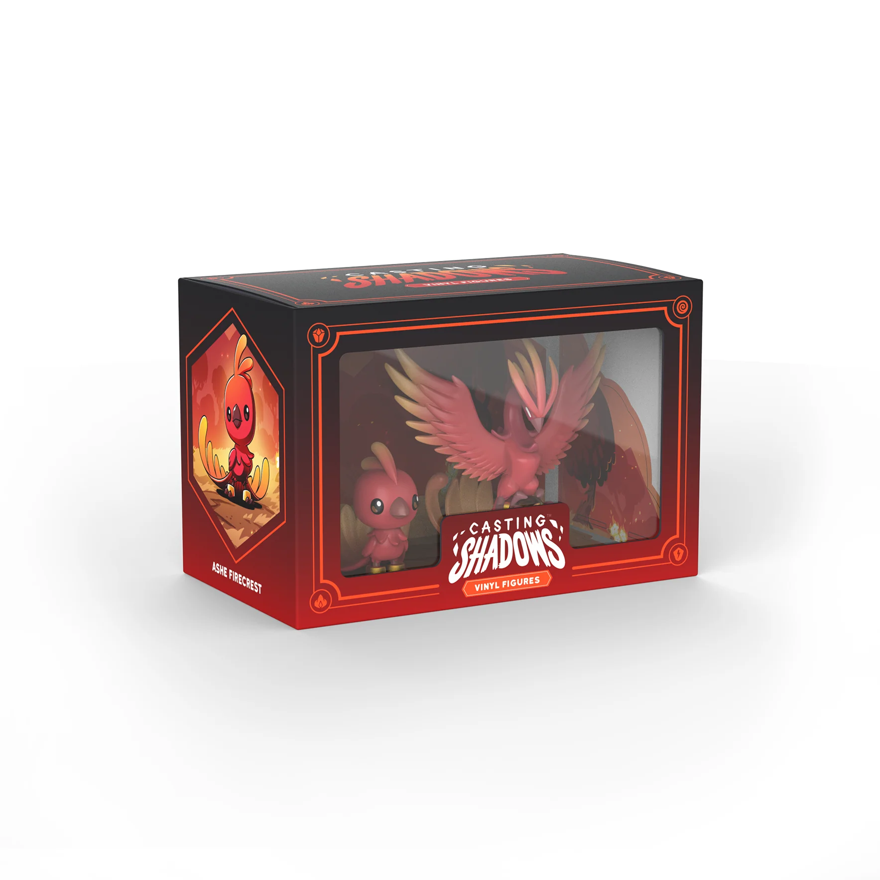 Casting Shadows: Ashe Firecrest & Ashe the Inferno Vinyl Figure Set - Image 3