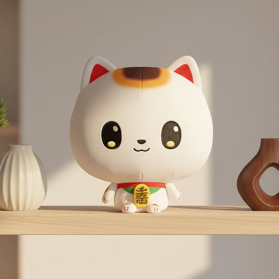 Cloudheads: 5" Maneki-neko (Bao) - Image 3
