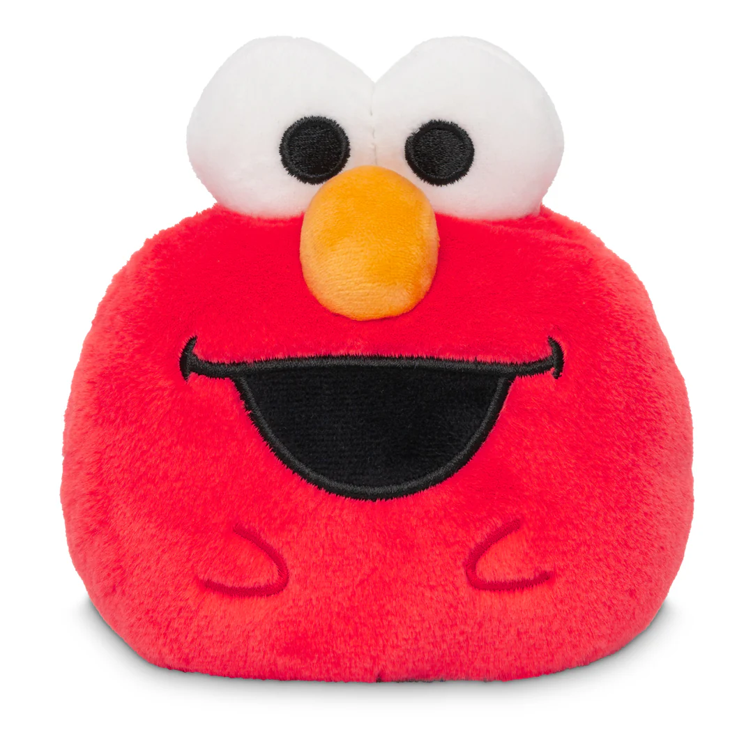 Elmo & Cookie Monster 4" Reversible Plushie - Image 3