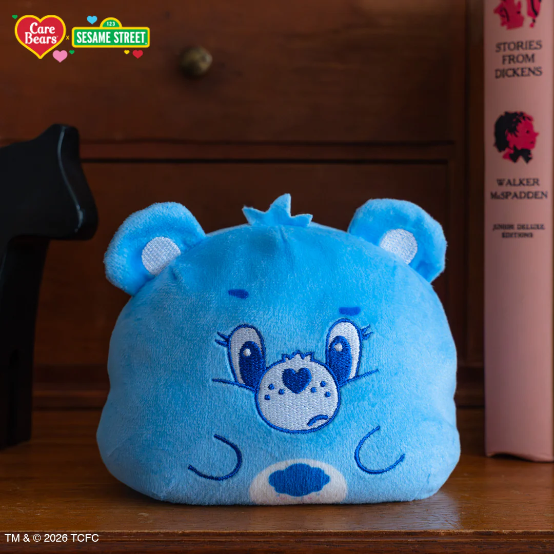 Grumpy Bear & Oscar 4" Reversible Plushie - Image 5