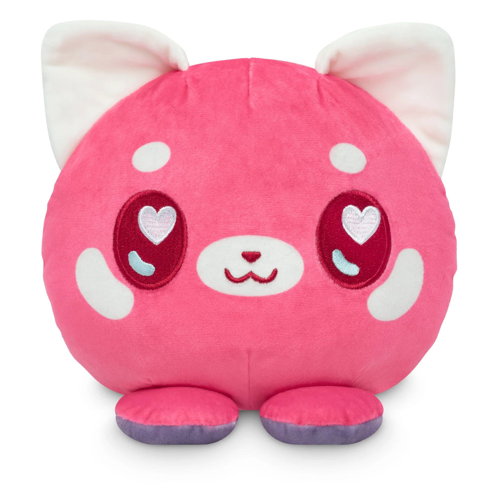 In Love Red Panda & Over Love Panda 6" Reversible Plushie - Image 3