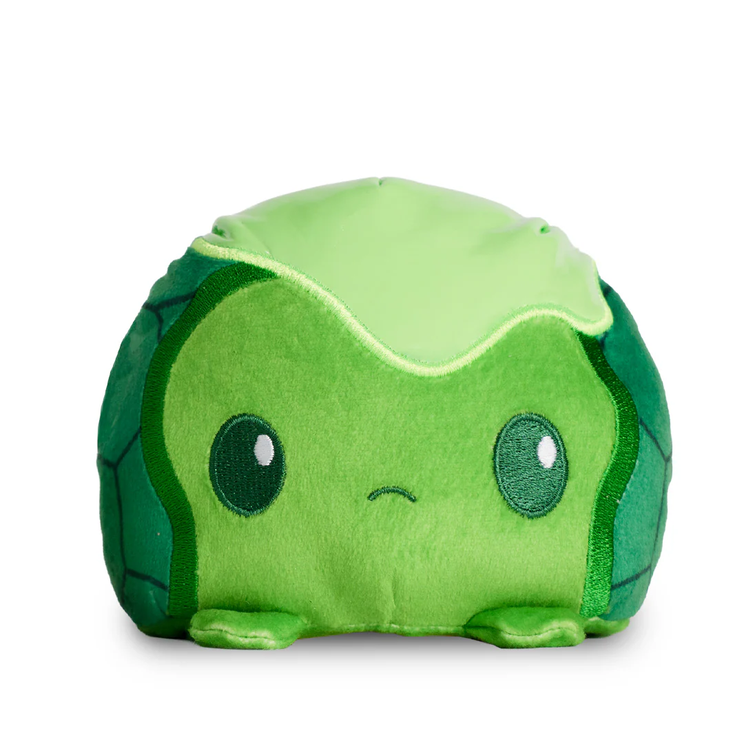 Leonardo & Ooze Turtle 4" Reversible Plushie - Image 3