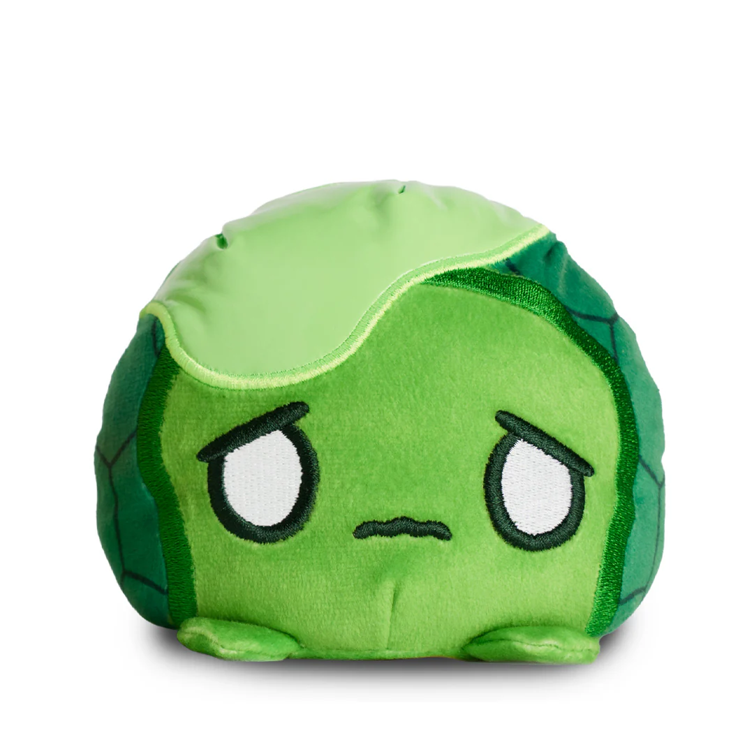 Michelangelo & Ooze Turtle 4" Reversible Plushie - Image 3