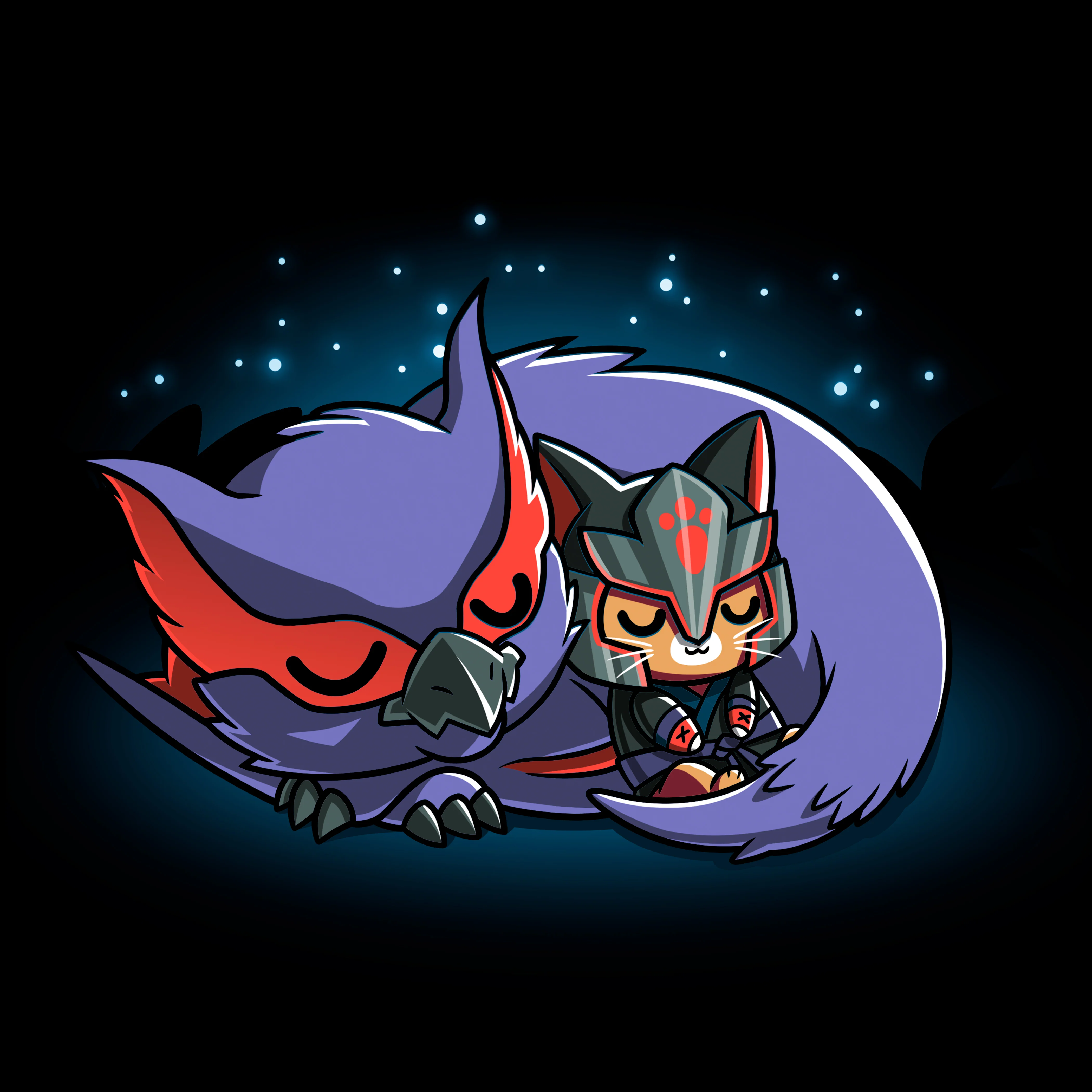 Nargacuga & Palico Snuggles - Image 9