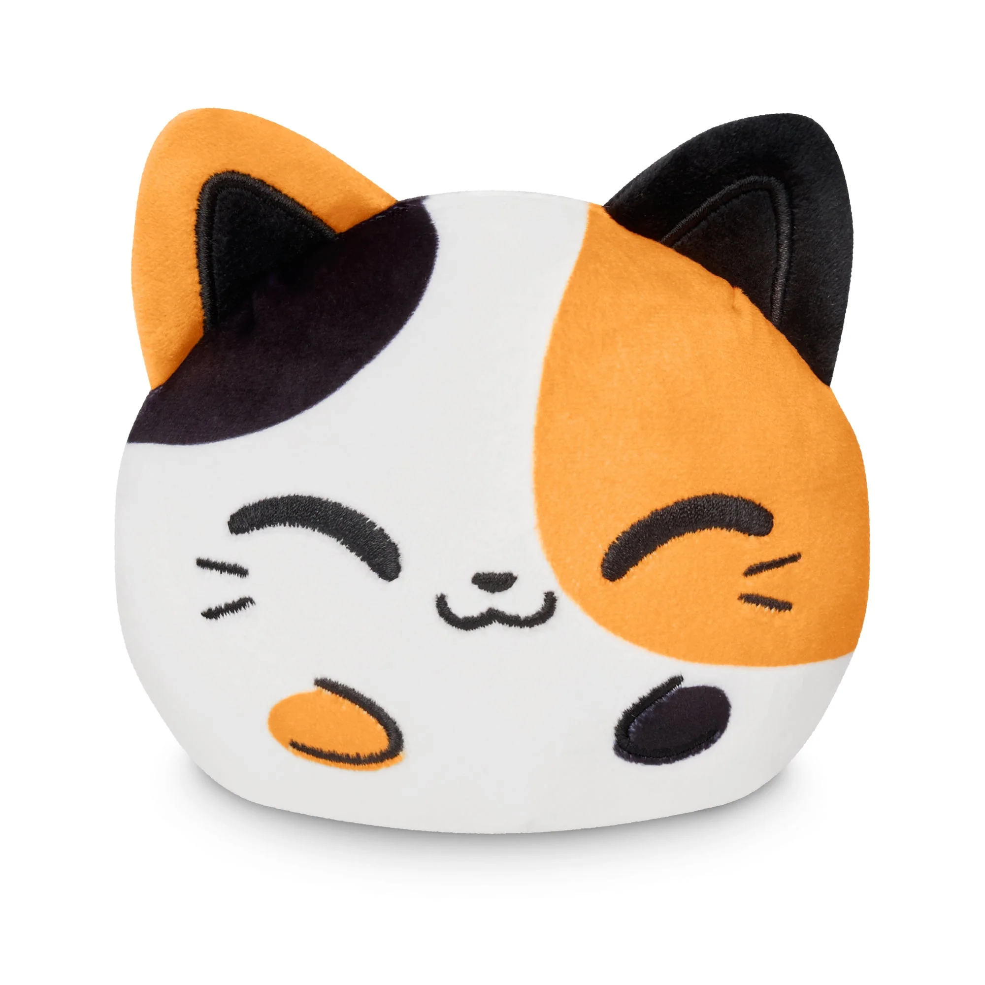 Plushiverse Cuddly Calico Cat 4" Reversible Plushie - Image 3