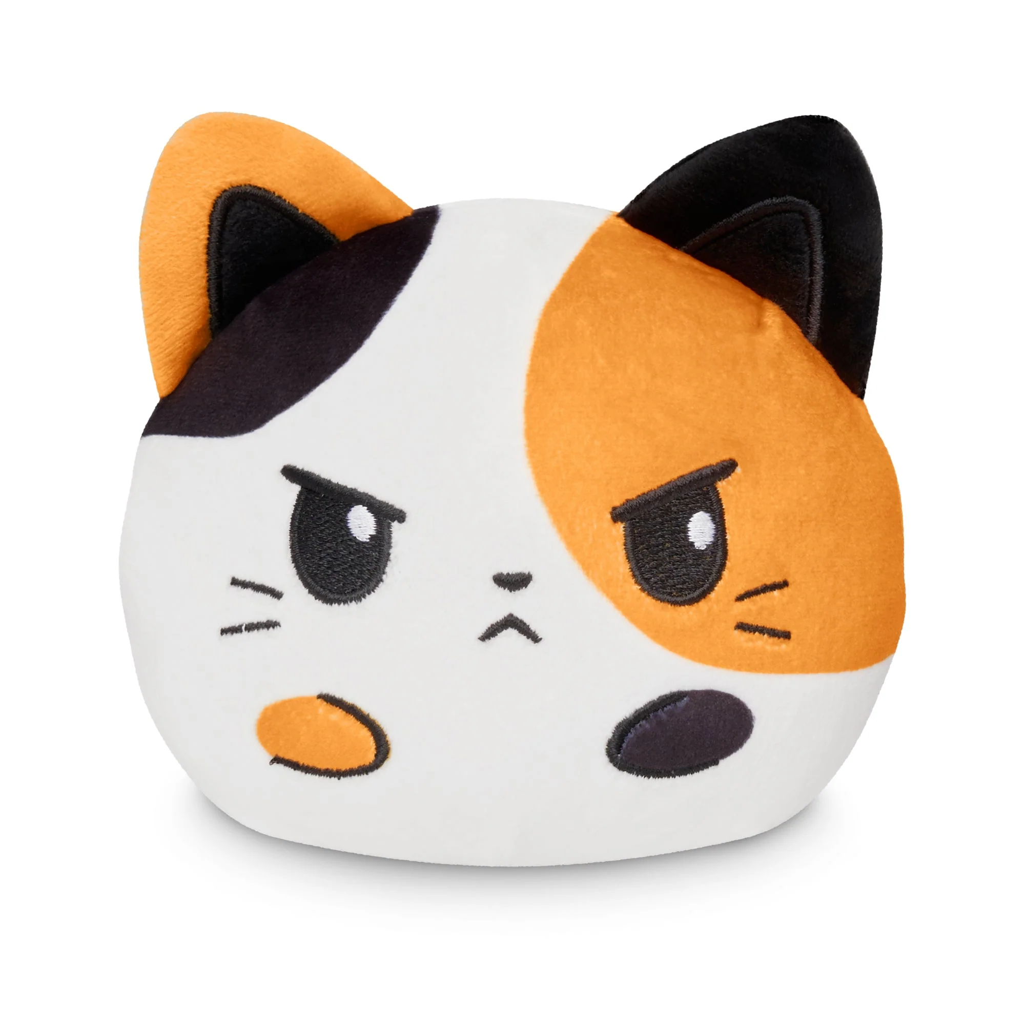 Plushiverse Cuddly Calico Cat 4" Reversible Plushie - Image 4