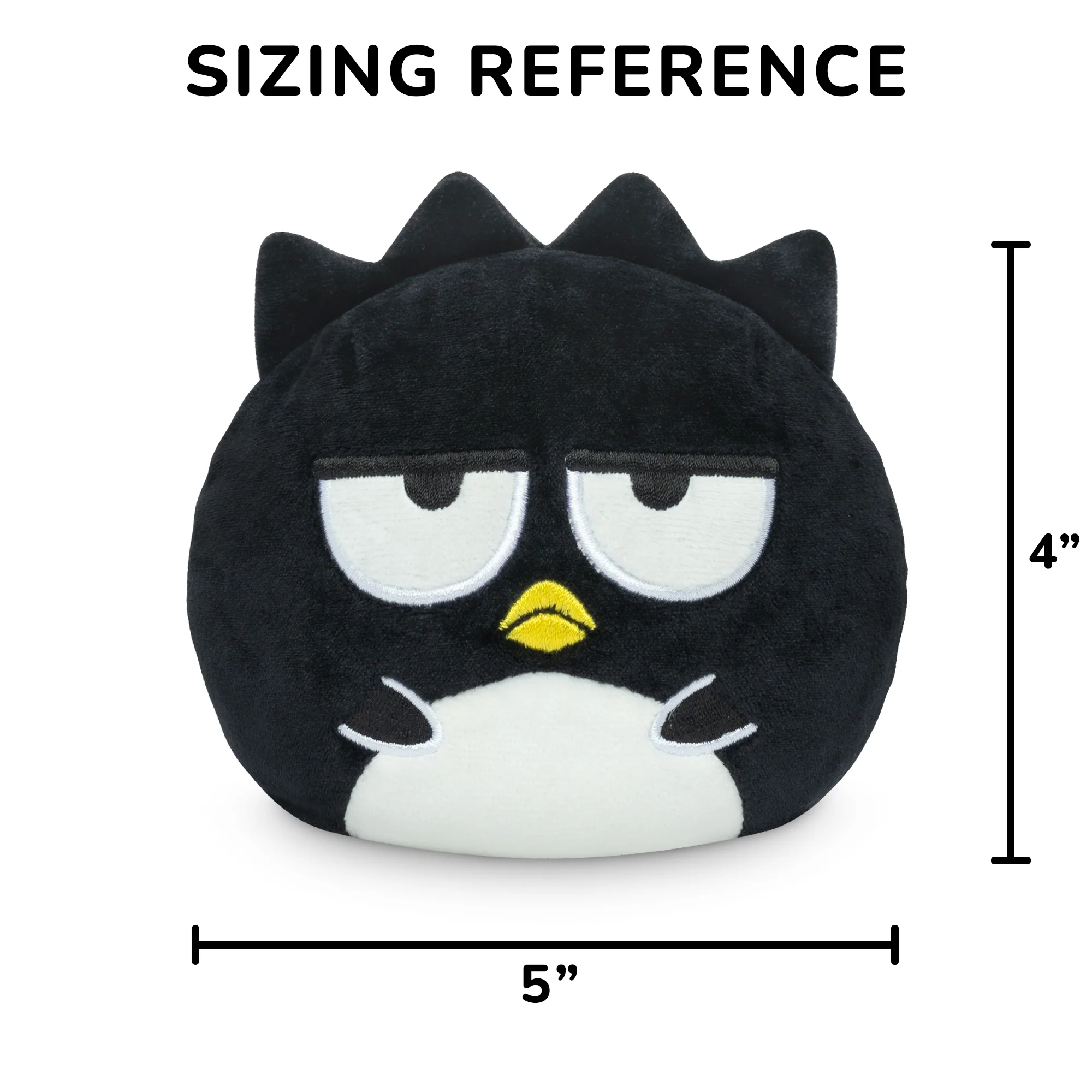 Pompompurin & Badtz-Maru 4" Reversible Plushie - Image 5