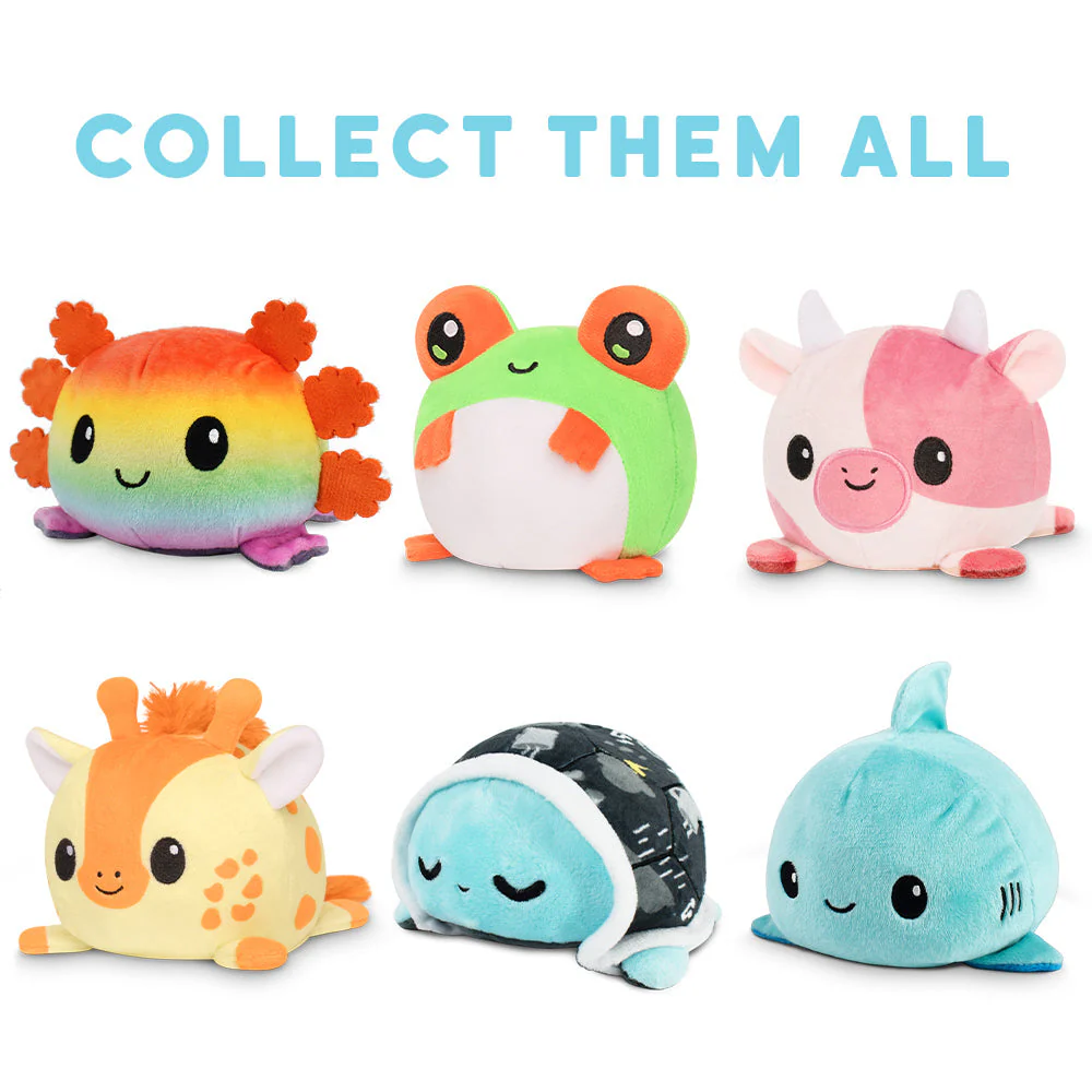 Reversible Octopus Plushie (Red + Blue) - Image 3