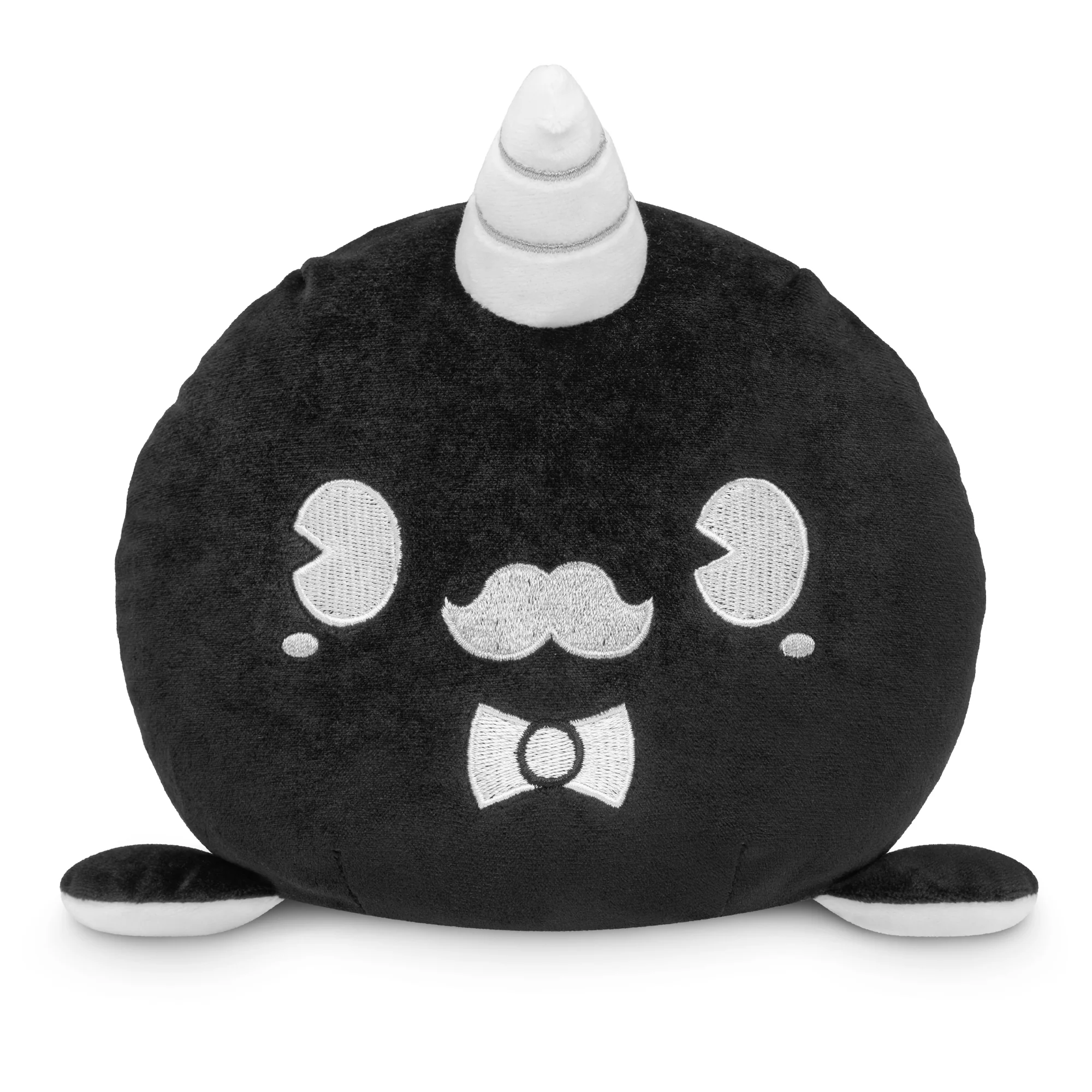 Rubberhose Dapper Narwhal 6" Reversible Plushie - Image 3