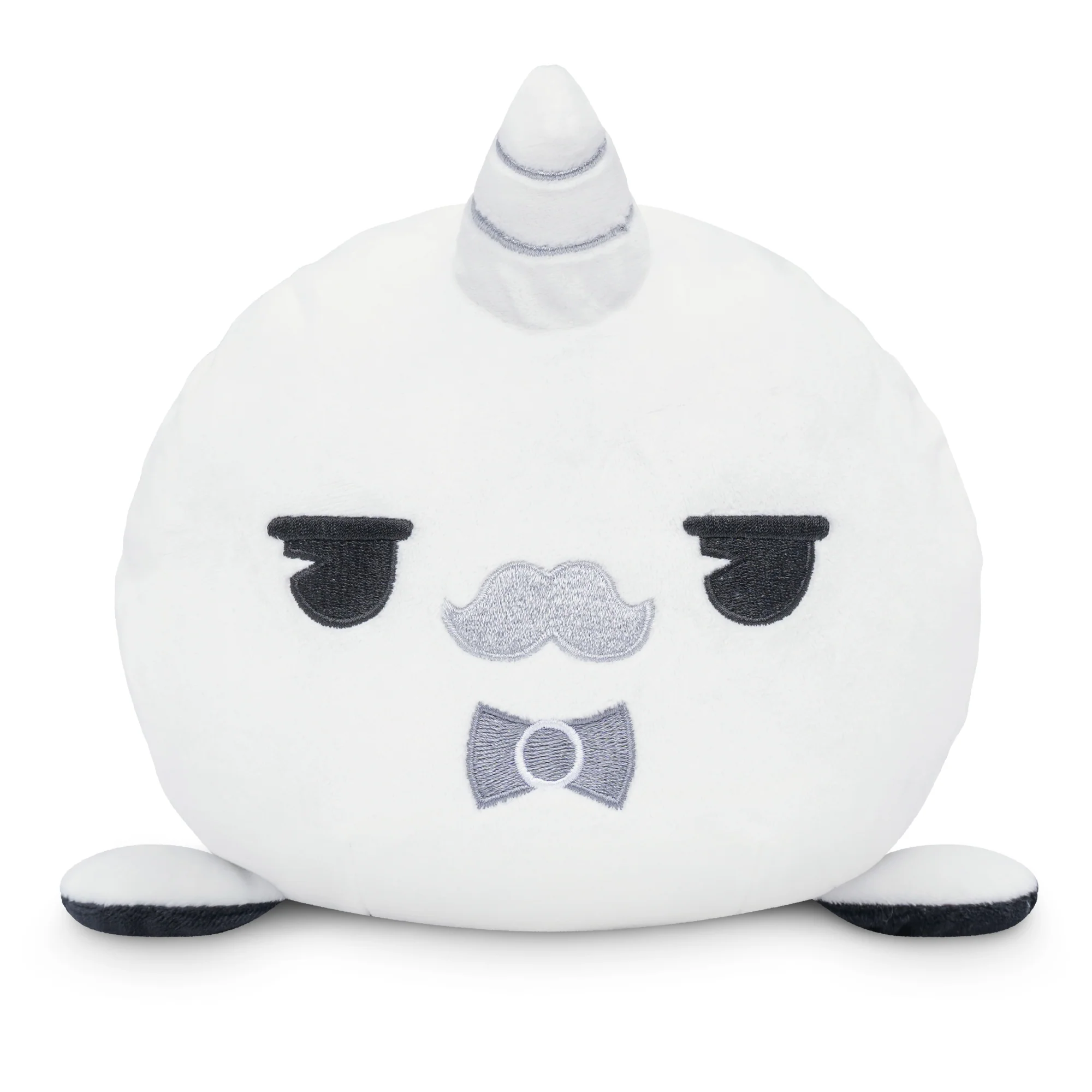 Rubberhose Dapper Narwhal 6" Reversible Plushie - Image 4