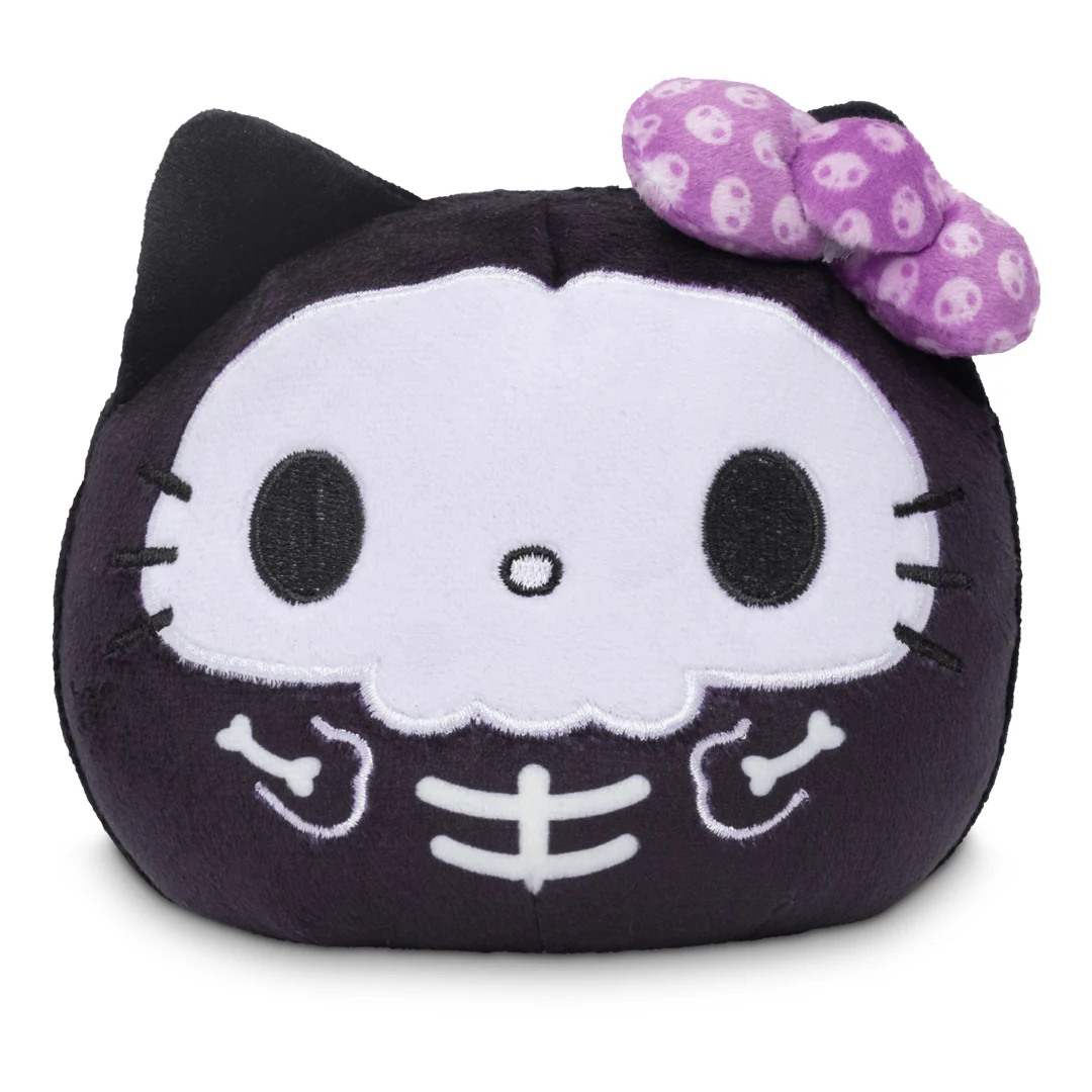 Halloween Skull Hello Kitty 4" Reversible Plushie - Image 4
