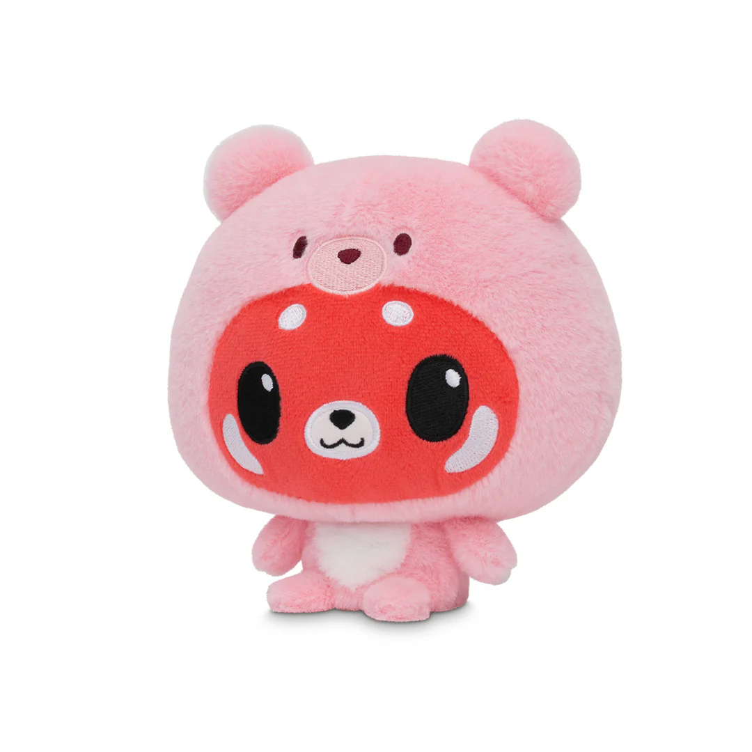 Cloudheads: 5" Strawberry Cake-Scented Red Panda (Cupcake) - Image 3