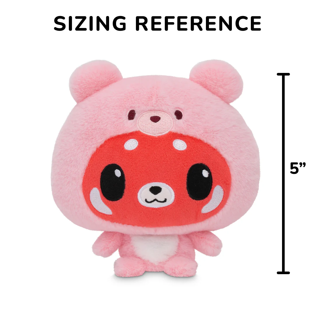 Cloudheads: 5" Strawberry Cake-Scented Red Panda (Cupcake) - Image 5