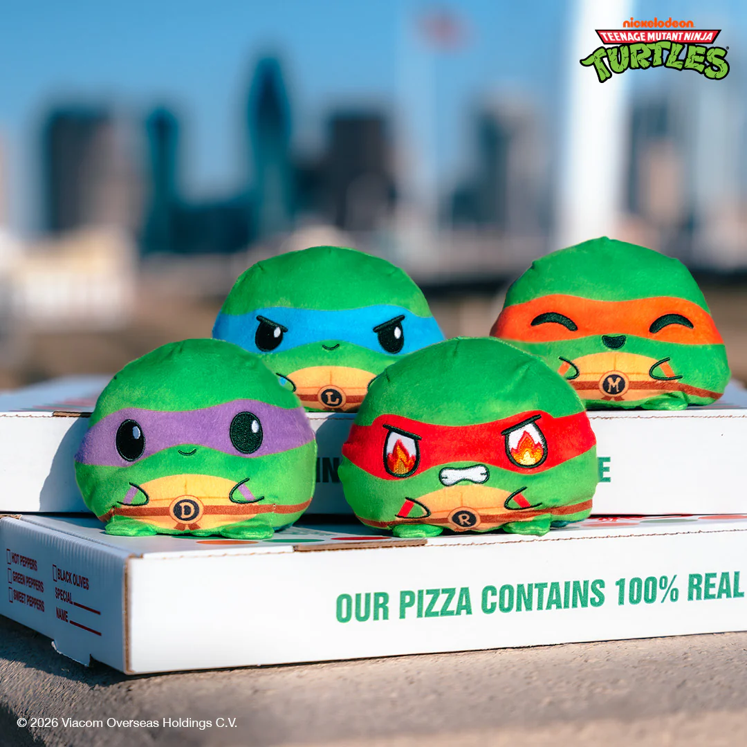 Raphael & Ooze Turtle 4" Reversible Plushie - Image 4
