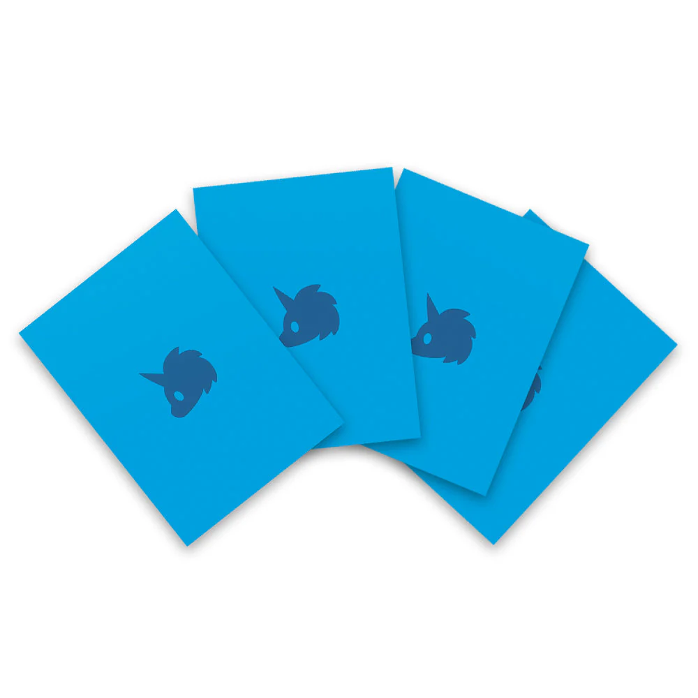 Tic Tac K.O. Dragons vs. Unicorns: Team Unicorn Card Sleeves