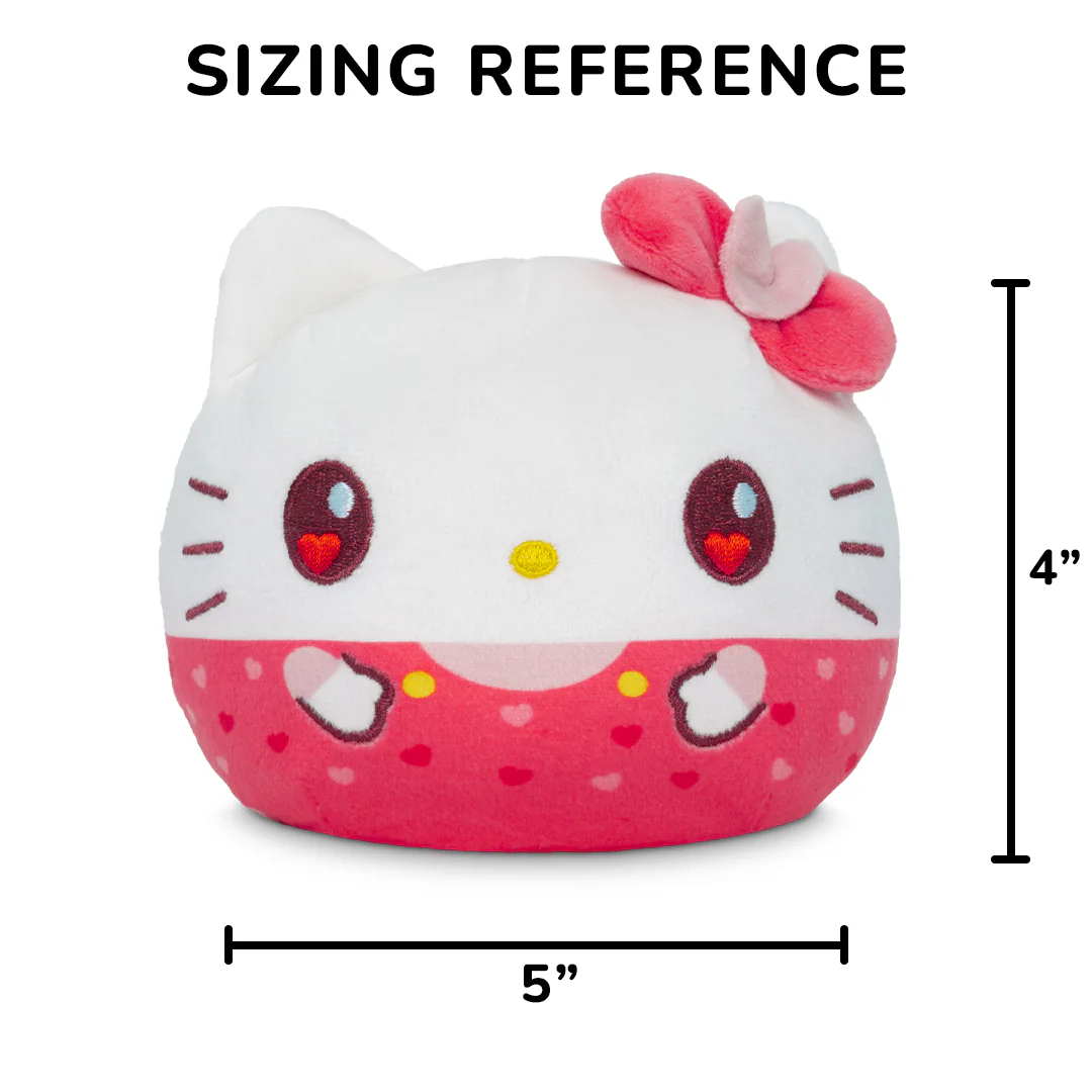 Valentine Present Hello Kitty 4" Reversible Plushie - Image 3