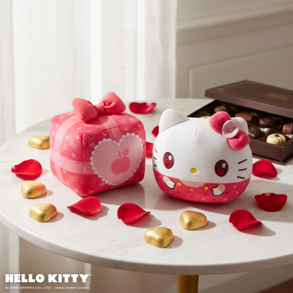 Valentine Present Hello Kitty 4" Reversible Plushie - Image 4