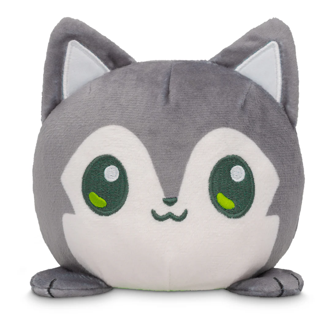 Halloween Wolf & Werewolf 4" Reversible Plushie (Glow) - Image 3